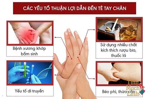 Bị tê đầu ngón tay trỏ trái